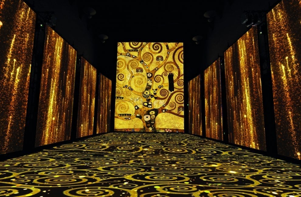  Klimt Experience Prorogata Per Tre Mesi La Mostra Alla Reggia Di
