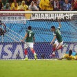Messico-Camerun 1-0, Peralta doma i Leoni africani