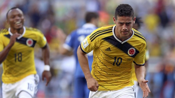 Colombia-Grecia 3-0, buona la prima per i sudamericani