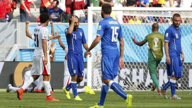 Irriconoscibile Italia, il Costarica vince 1-0 e si qualifica