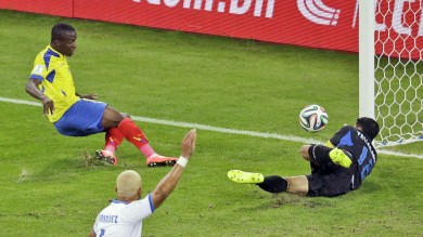 Honduras-Ecuador 1-2, Enner Valencia guida la rimonta