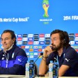 Italia, Prandelli: "Vogliamo andare avanti, anche per la Patria". Pirlo: "E' come una finale". In campo alle 18