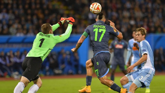 Slovan-Napoli 0-2: Hamsik profeta in patria, azzurri a punteggio pieno