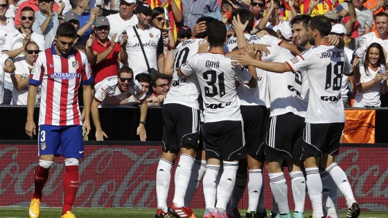 Spagna, l'Atletico Madrid crolla a Valencia. Barcellona sempre leader