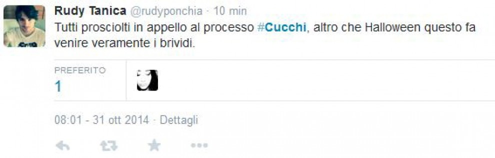 Sentenza Cucchi: le reazioni su Twitter