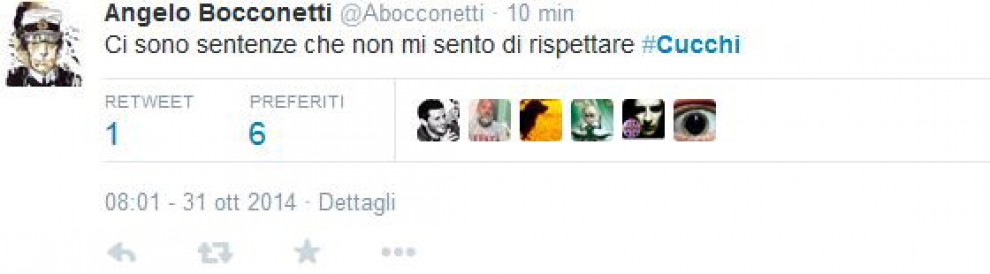 Sentenza Cucchi: le reazioni su Twitter