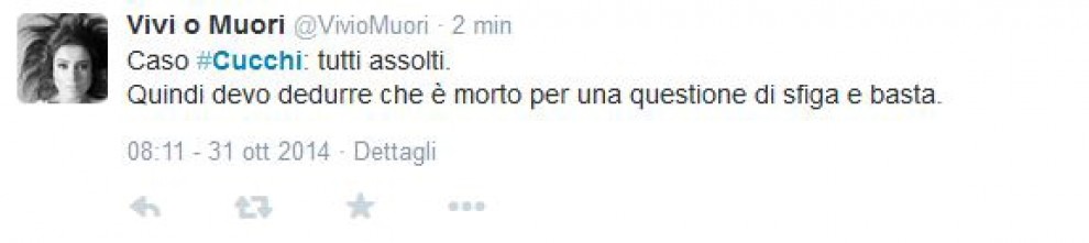 Sentenza Cucchi: le reazioni su Twitter