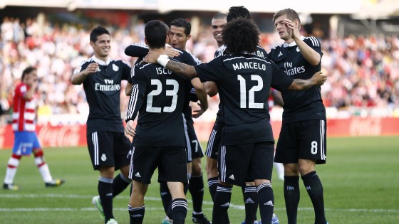 Liga: il Real non si ferma pi�, il poker al Granada vale il primato