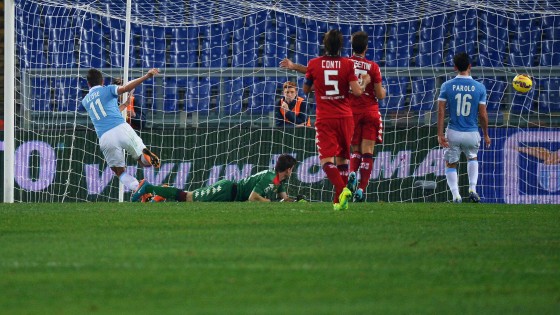 Lazio-Cagliari 4-2, spettacolo all'Olimpico e biancocelesti terzi