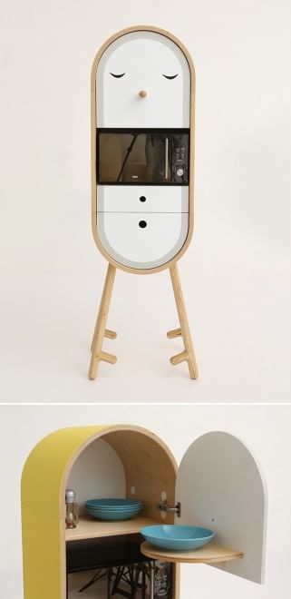 Design, la micro cucina è una capsula mobile