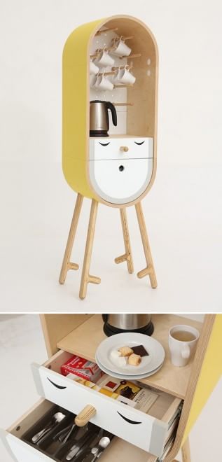 Design, la micro cucina è una capsula mobile