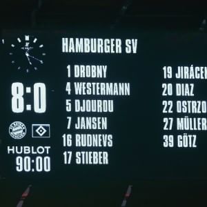 Germania, il Bayern esagera: otto gol all'Amburgo