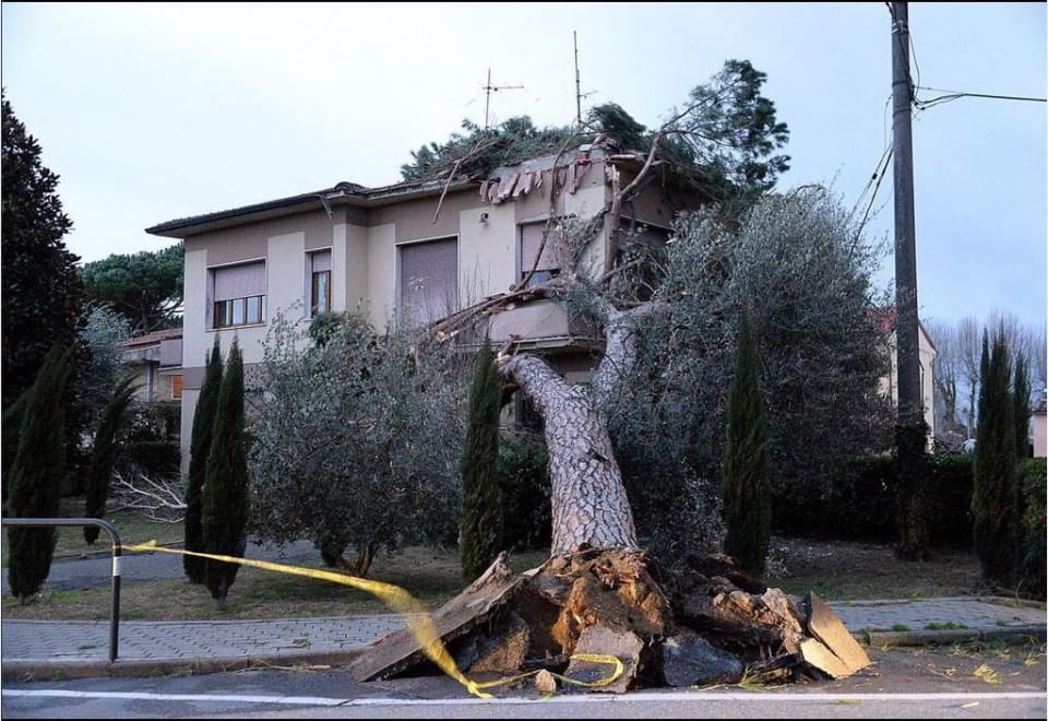 Maltempo sull'Italia, le foto da Twitter