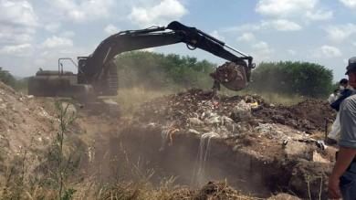 Terra dei fuochi, scoperta discarica  sotterranea pi� grande d'Europa   Foto