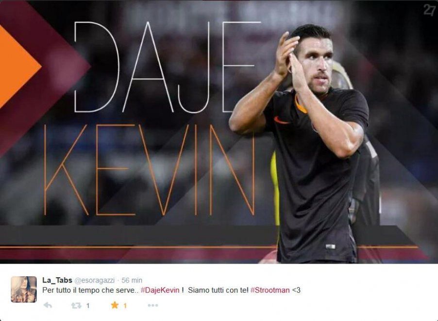 "Auguri campione", Twitter invaso dalle lavatrici per Strootman. C'è anche quella di Garcia
