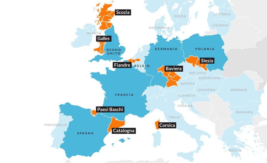 Dalla Corsica alla Baveria l'Europa si spacca nelle piccole patrie