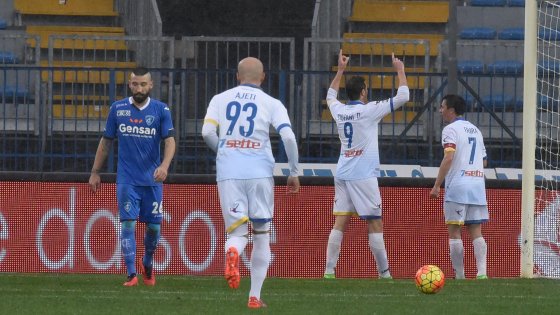 Empoli-Frosinone 1-2, Ciofani rilancia le speranze salvezza dei ciociari