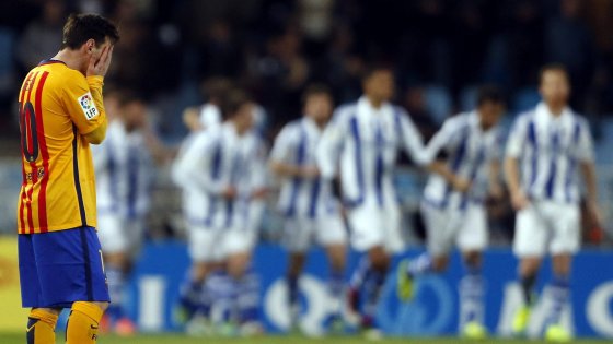 Spagna, cade il Barcellona, vincono Atletico e Real. La Liga � riaperta