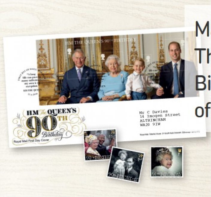 Da Elisabetta a George, quattro generazioni a confronto: la foto ufficiale per i 4 francobolli della Royal Mail
