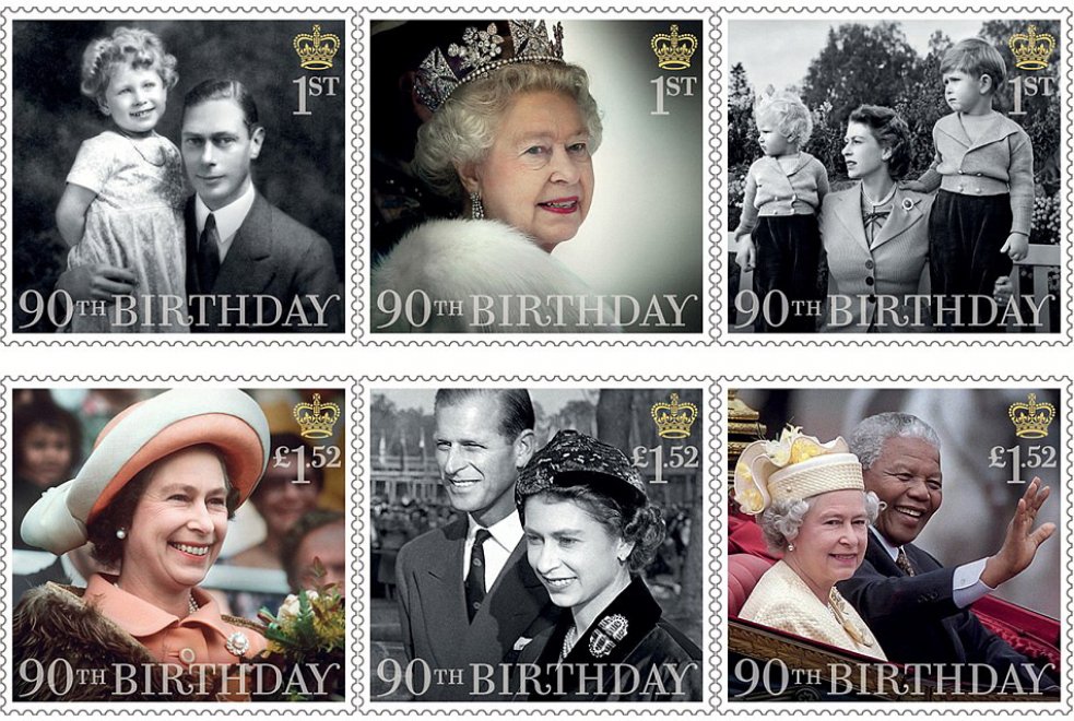Da Elisabetta a George, quattro generazioni a confronto: la foto ufficiale per i 4 francobolli della Royal Mail