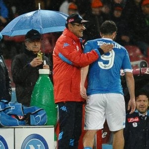 Napoli, secondo posto per blindare Sarri e Higuain