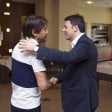 Nazionale, Renzi in visita agli azzurri a Coverciano: ''Fatevi valere''