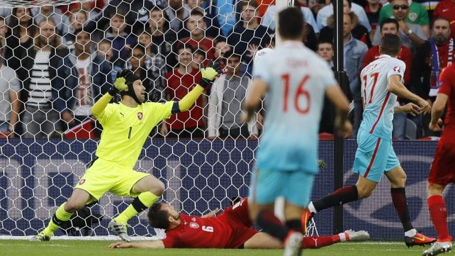 Repubblica Ceca-Turchia 0-2, Terim spera nell'Italia per andare agli ottavi