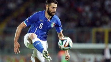 Azzurri in campo: buona notizia per Conte, c'è anche Candreva