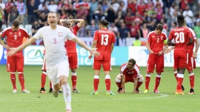 Svizzera-Polonia 5-6: Lewandowski e compagni ai quarti, elvetici ko ai rigori
