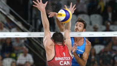 Beach volley: Carambula-Ranghieri avanti, pure il Canada ko