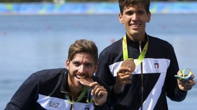 Canottaggio, bronzo per Abagnale-Di Costanzo: terzi nel 2 senza