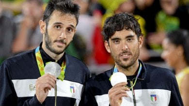 Beach Volley: argento per Lupo-Nicolai, gli azzurri si arrendono al Brasile