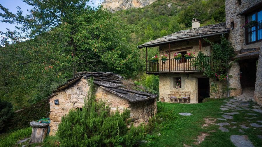 La locanda del Silenzio, una delle tappe dei percorsi occitani (@Sara Furlanetto)
