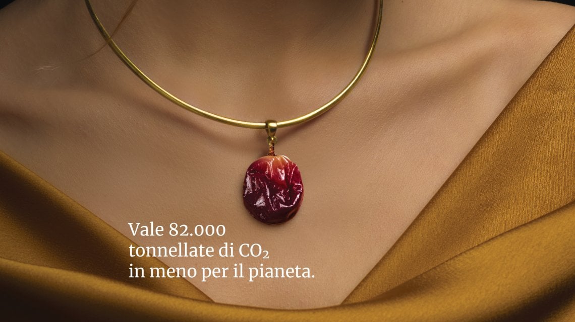 Una delle foto della campagna di Caviro per la sostenibilit&agrave; ambientale&nbsp;