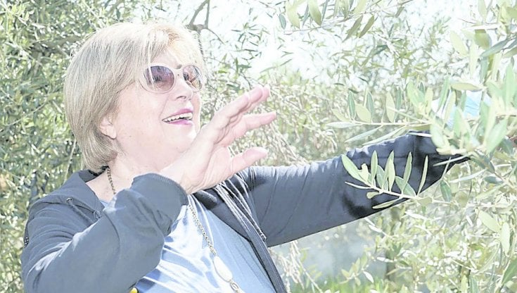 Anita Casamento, titolare dell&rsquo;azienda agricola Oliviera a Olivola, nel Monferrato Casalese