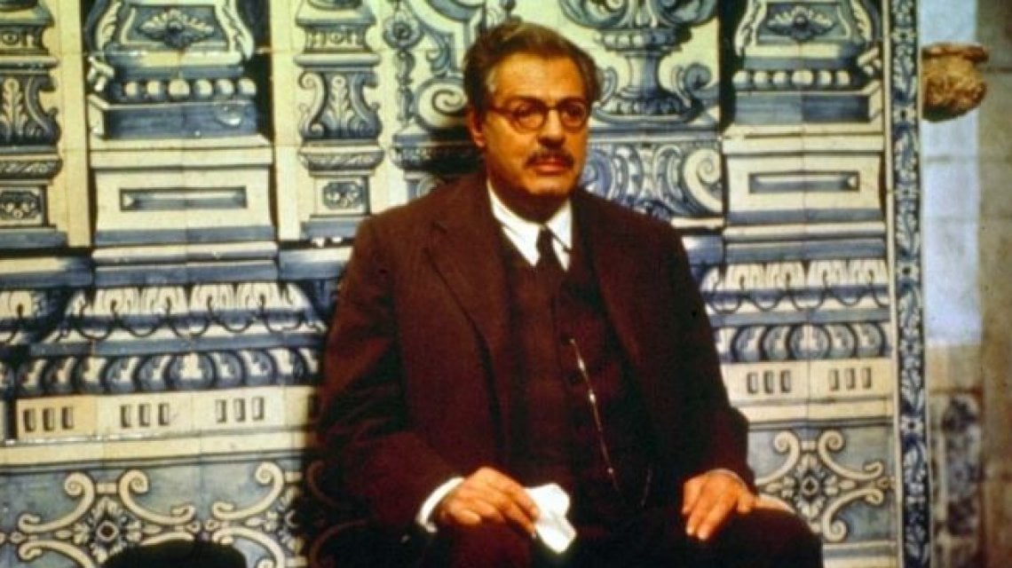 Marcello Mastroianni in "Sostiene Pereira" diretto nel 1995 da Roberto Faenza