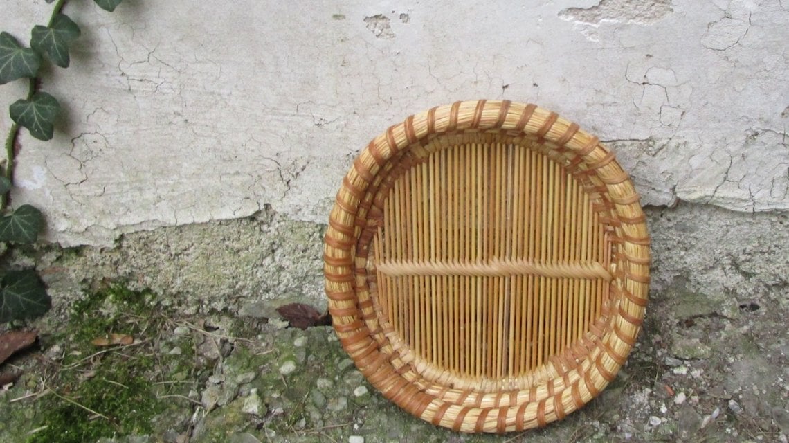 Setaccio di paglia della tradizione sarda&nbsp; (A. Magnolini)