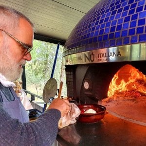Salvatore Tassa: l'ultima sfida? Un intero menu cucinato al forno a legna