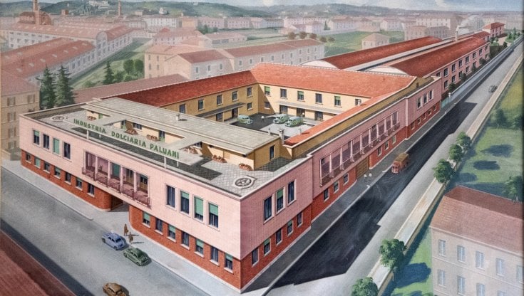 Lo storico stabilimento di Dossobuono, dagli archivi Paluani