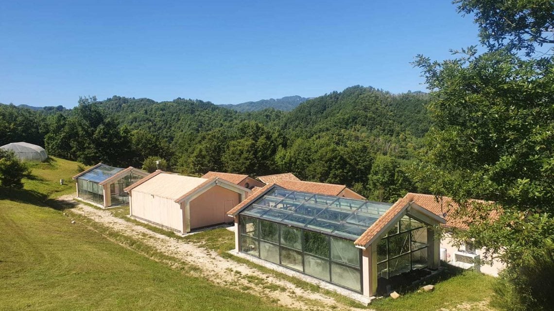 La Ferrari Farm di Giorgia Pontetti, dove viene attuata l'idroponica in condizioni sterili&nbsp;