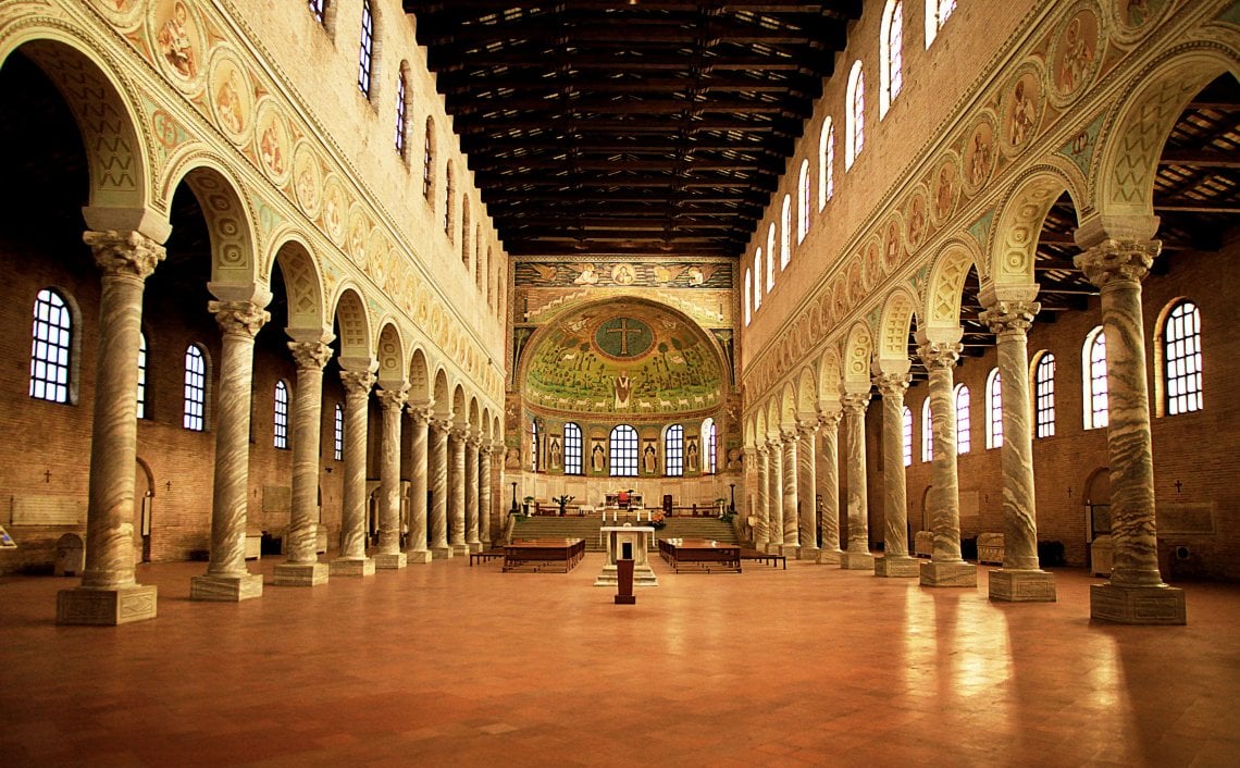 La basilica di Sant'Apollinare in Classe a Ravenna