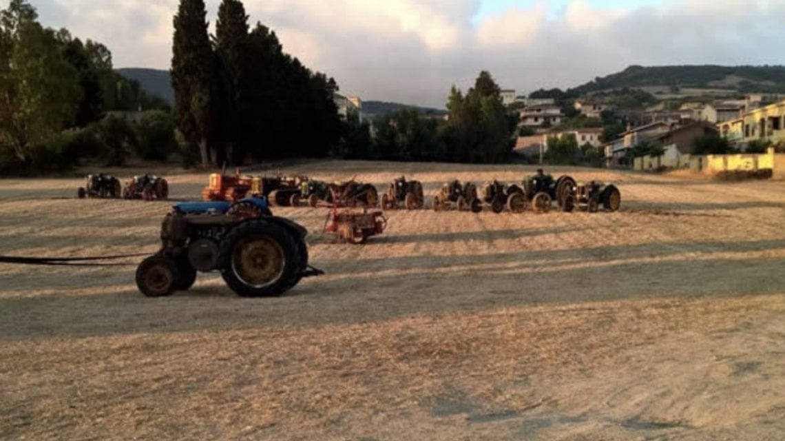 Turri, in Marmilla, e i campi dell'agriturismo Su Massaiu dove si tiene la Fattoria didattica&nbsp;
