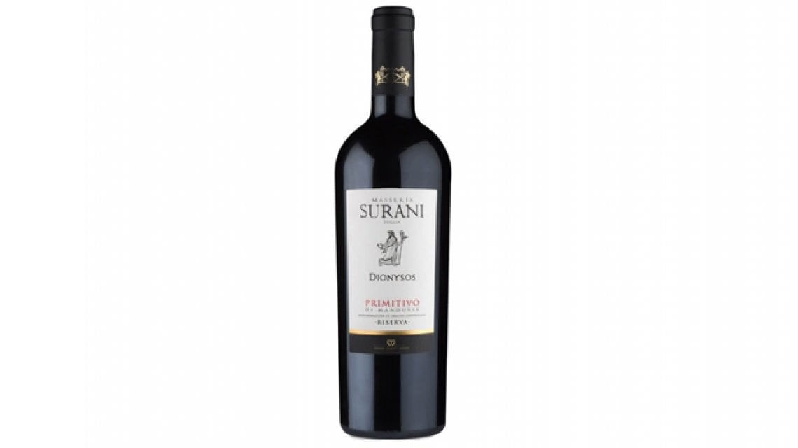 &nbsp;Primitivo Riserva Dionysos
