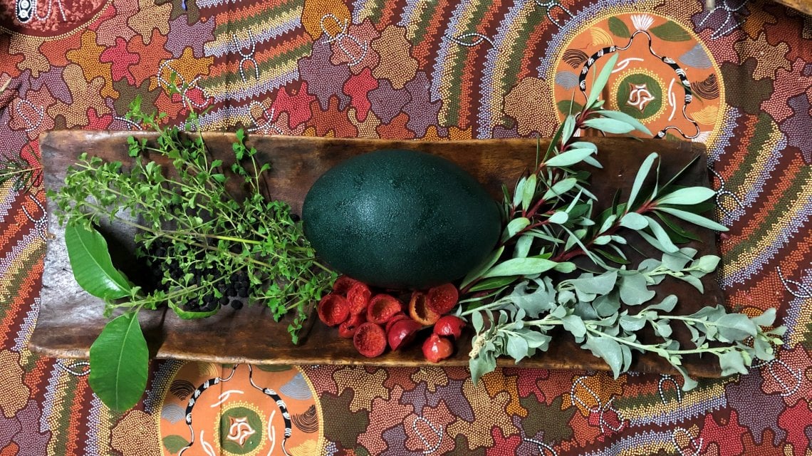 Un mix di erbe tipiche della dieta aborigena. (foto Tom Upson)