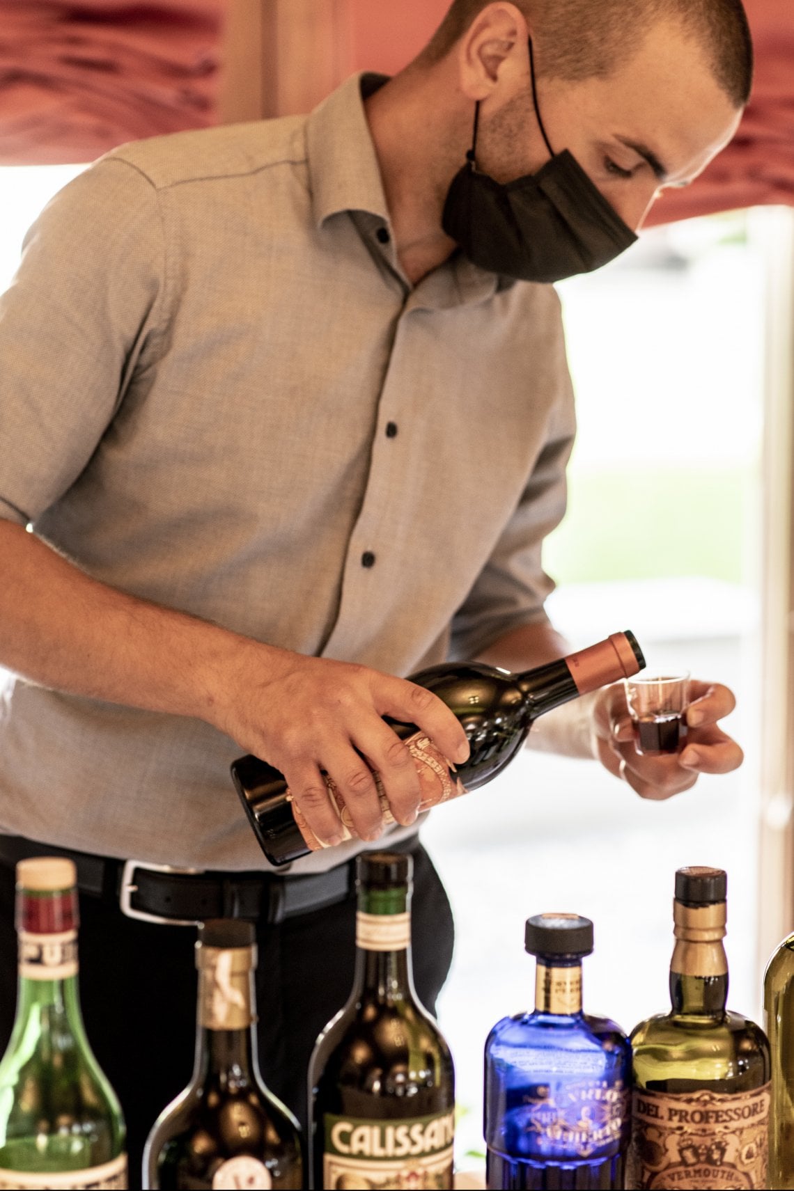 Il bartender Nicola Mancinone