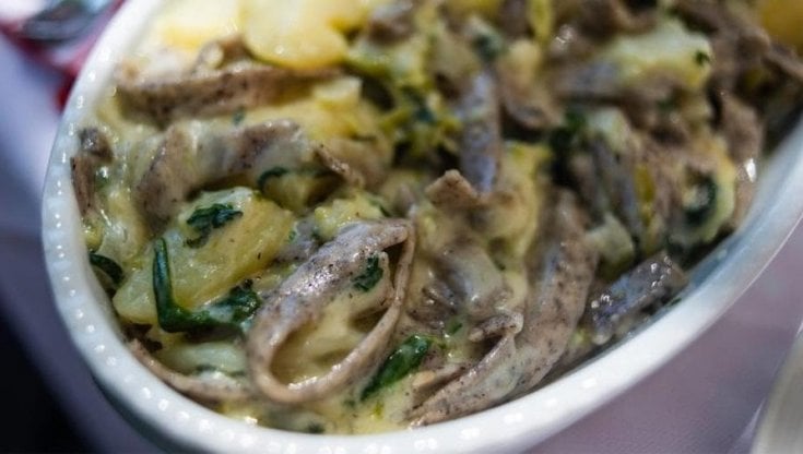 &nbsp;Un piatto di pizzocheri (@Andrea Buonopane/Sara Furlanetto)