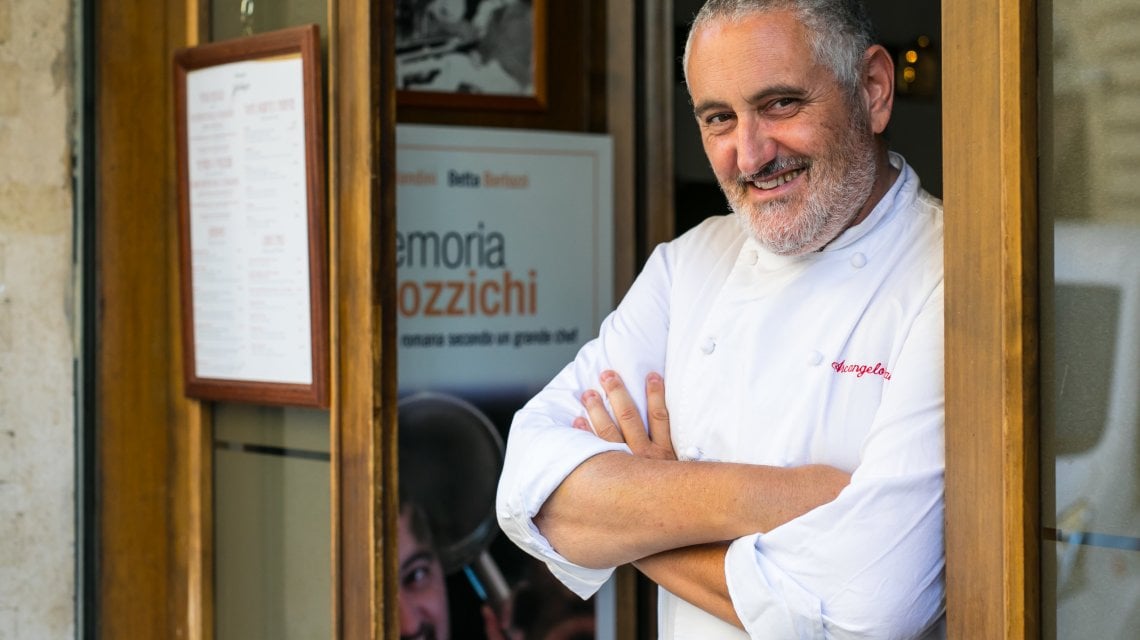 Arcangelo Dandini fotografato da Alberto Blasetti
