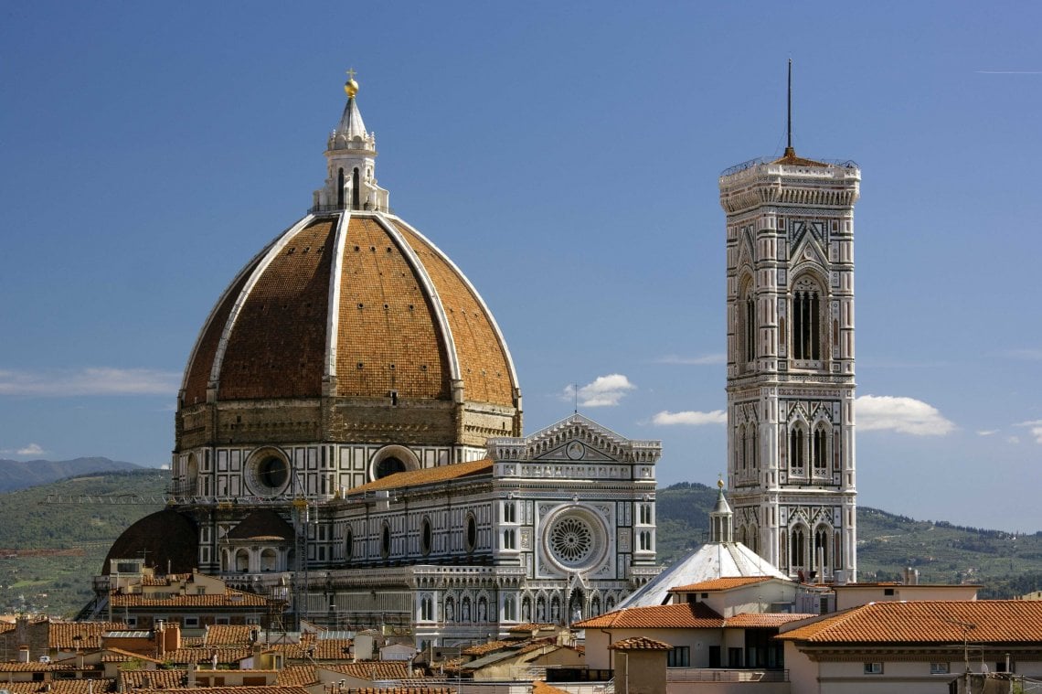 Il Duomo di Firenze con la sua maestosa cupola