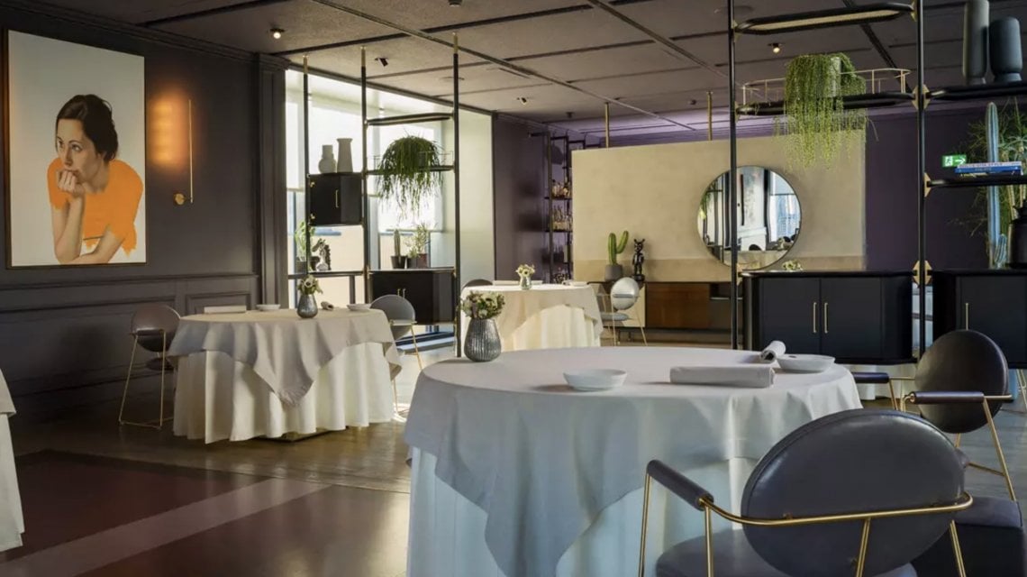 La sala del ristorante Bartolini al Mudec