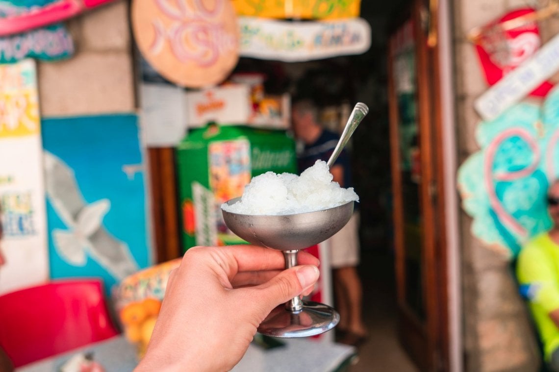 La granita di Franco Cioffi (@Sara Furlanetto)